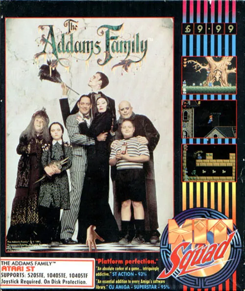 The Addams Family box art