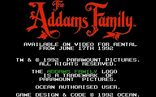 The Addams Family screenshot