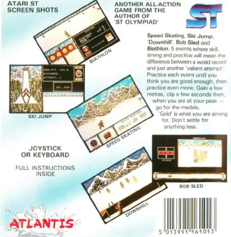 Alpine Games box back