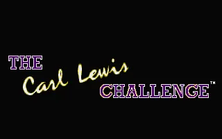 Carl Lewis Challenge, The screenshot
