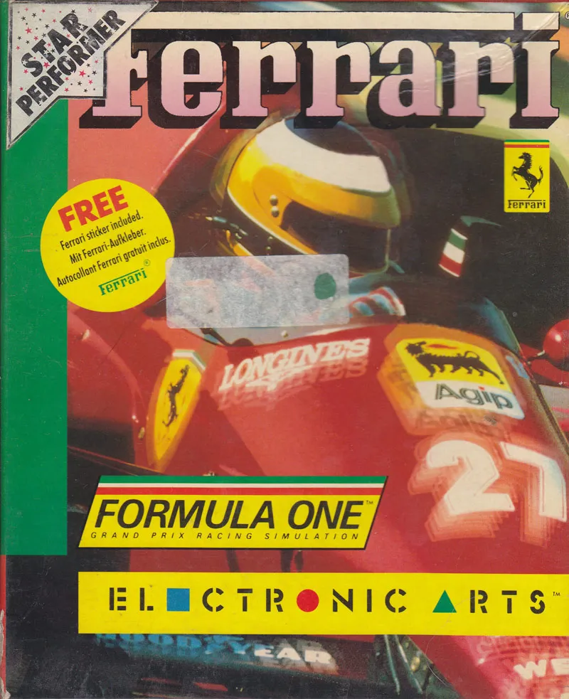 Ferrari Formula One box art