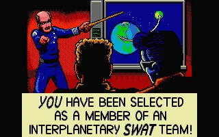 Backdrop artwork for Escape from the Planet of the Robot Monsters