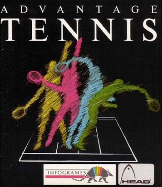 Advantage Tennis cover art for Atari ST