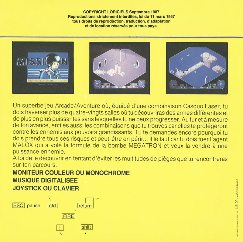 Mission box back