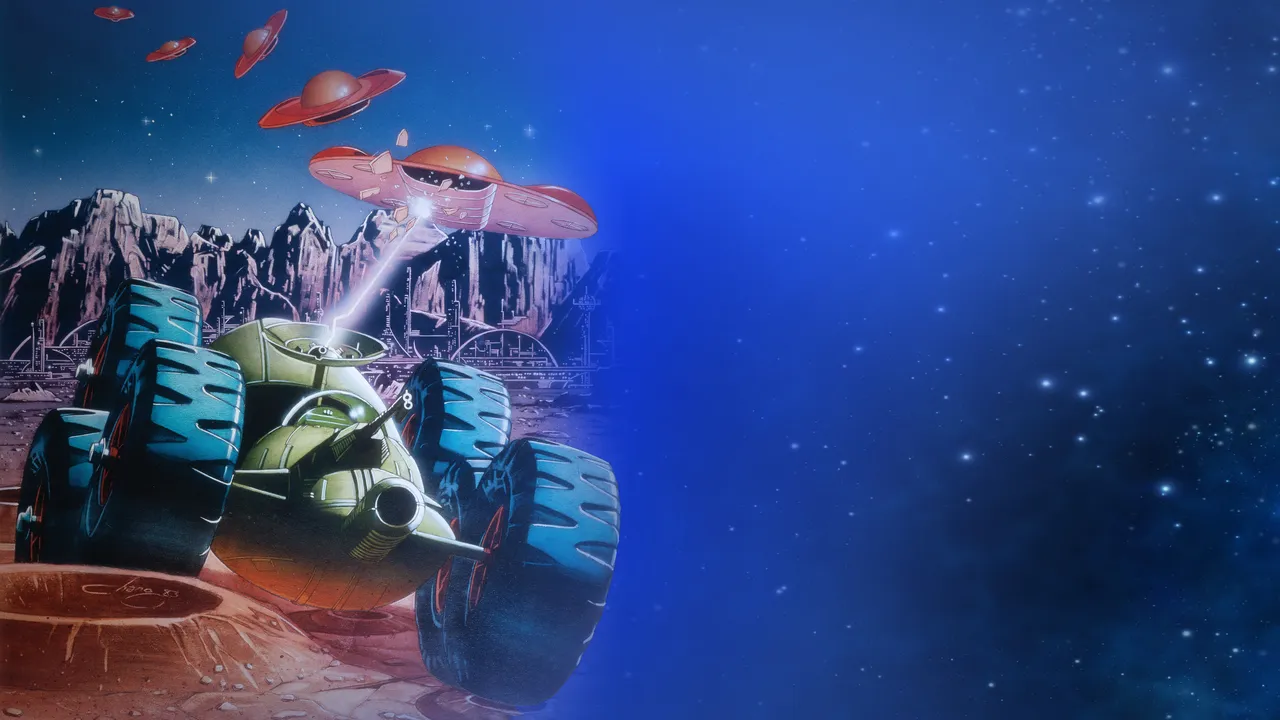 Backdrop artwork for Moon Patrol