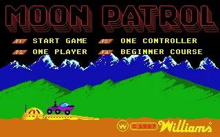 Moon Patrol screenshot