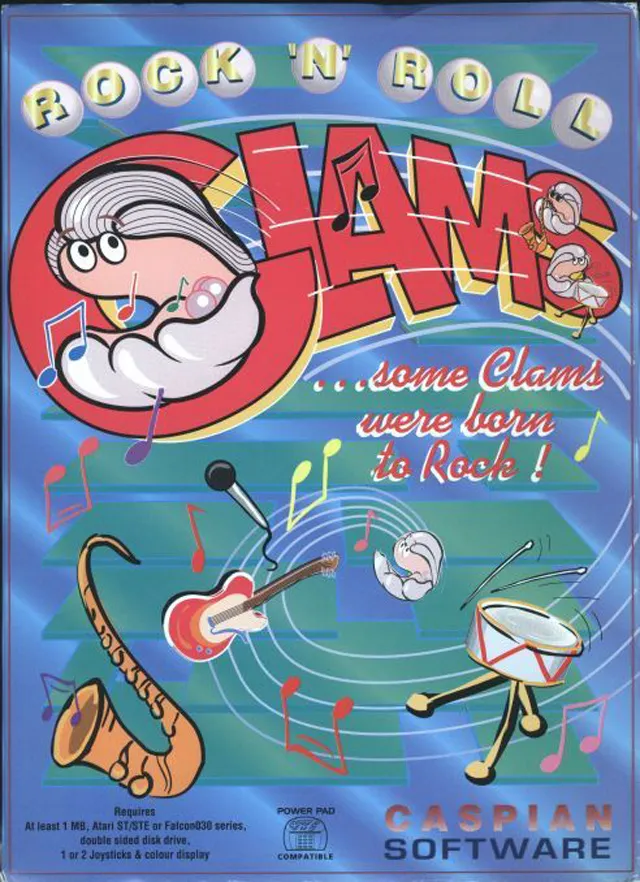 Rock 'n' Roll Clams box art