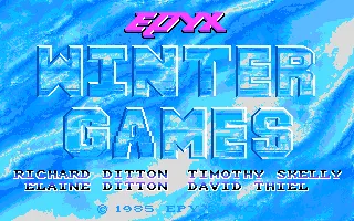 Winter Games screenshot