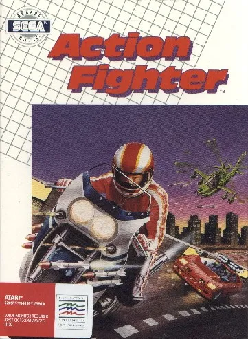 Action Fighter cover art for Atari ST