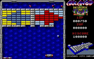 Backdrop artwork for Arkanoid II: Revenge of Doh