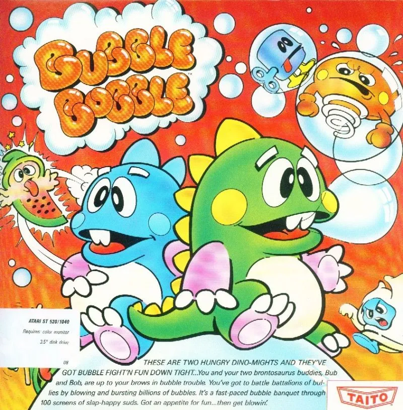 Bubble Bobble box art
