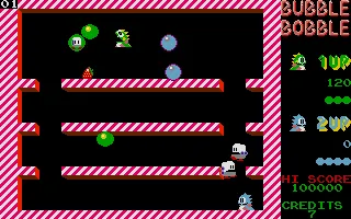Bubble Bobble screenshot