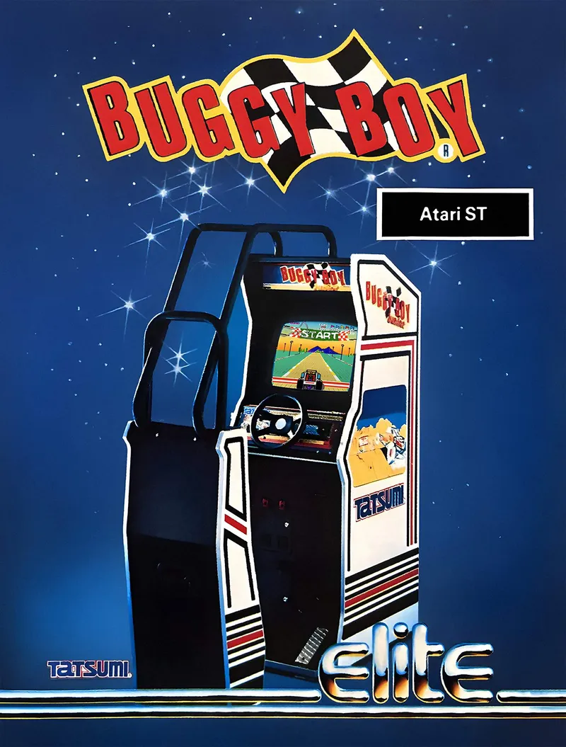 Buggy Boy cover art for Atari ST