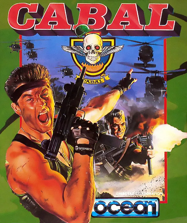 Cabal cover art for Atari ST