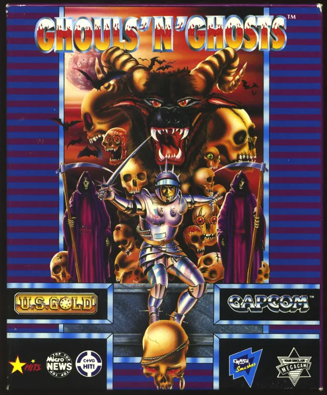 Ghouls 'n Ghosts box art