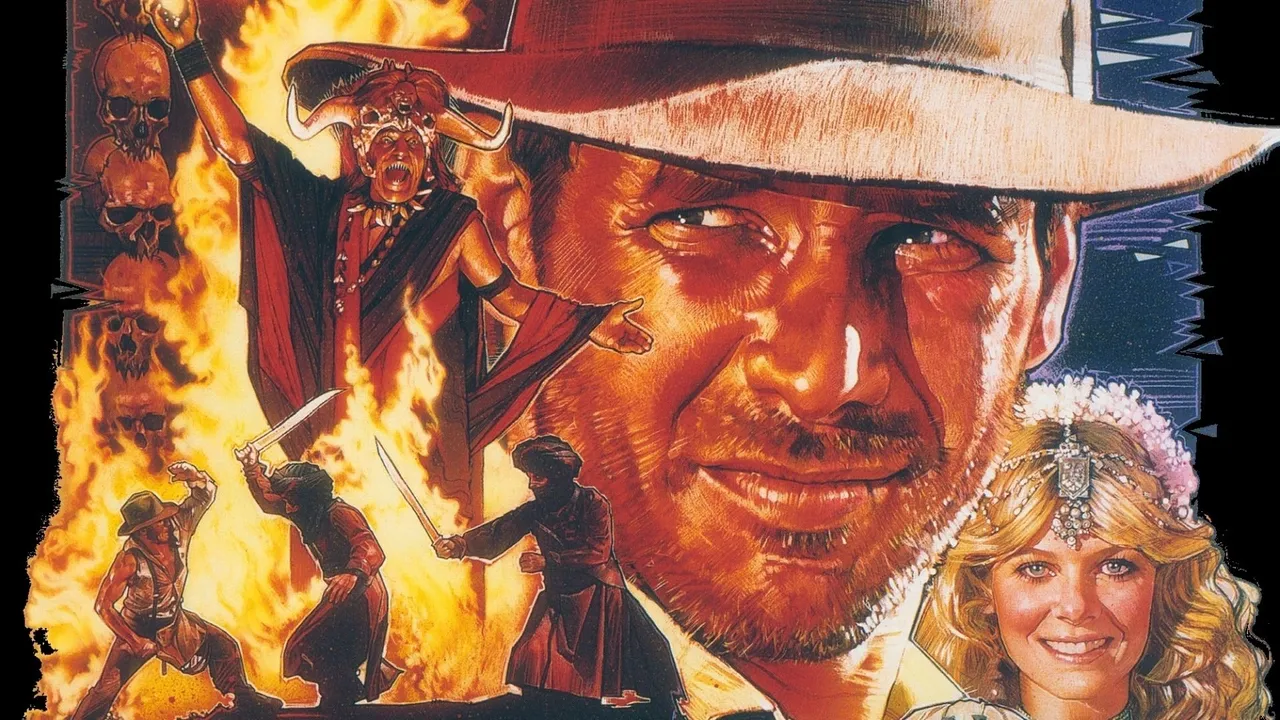 Backdrop artwork for Indiana Jones and the Temple of Doom