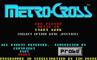Metro-Cross screenshot