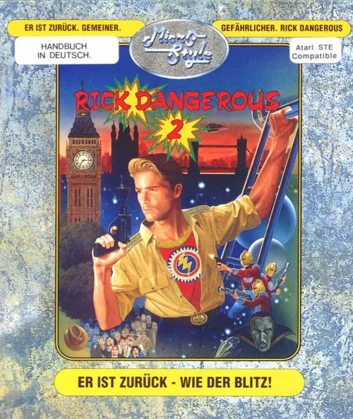 Rick Dangerous II box art