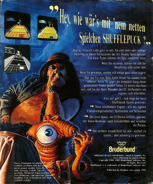 Shufflepuck Cafe box back