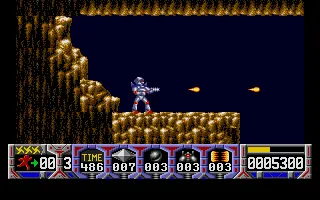 Backdrop artwork for Turrican