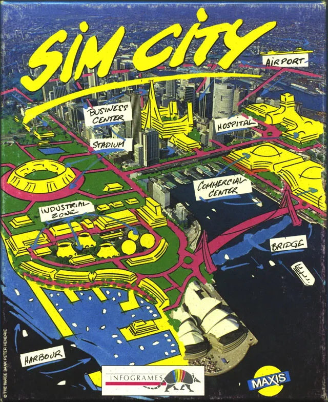 Sim City box art