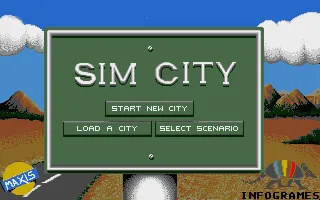 Sim City screenshot
