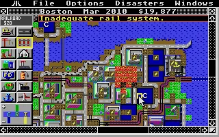 Backdrop artwork for Sim City