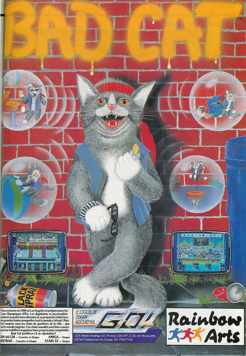 Bad Cat box art