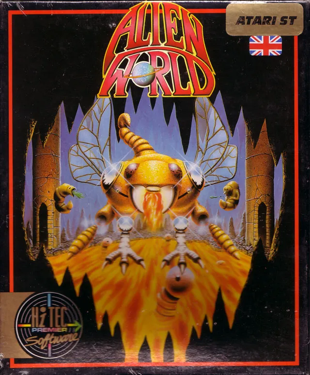 Alien World cover art for Atari ST