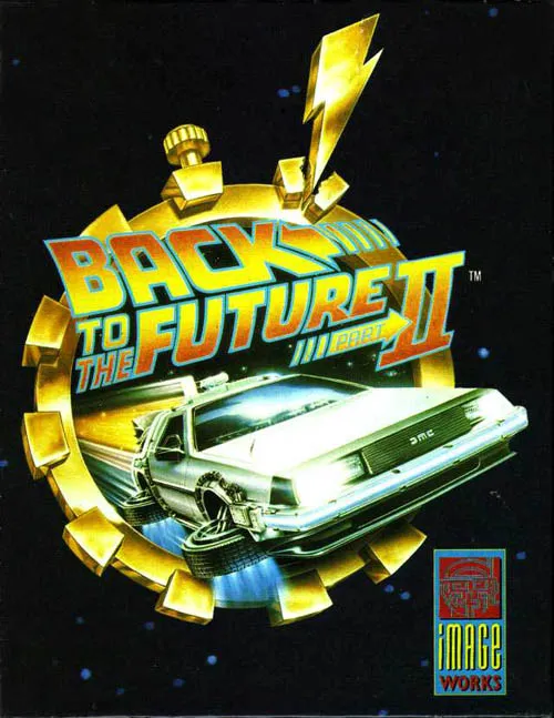 Back to the Future II cover art for Atari ST