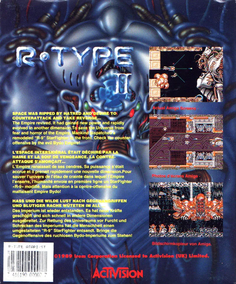 R-Type II box back
