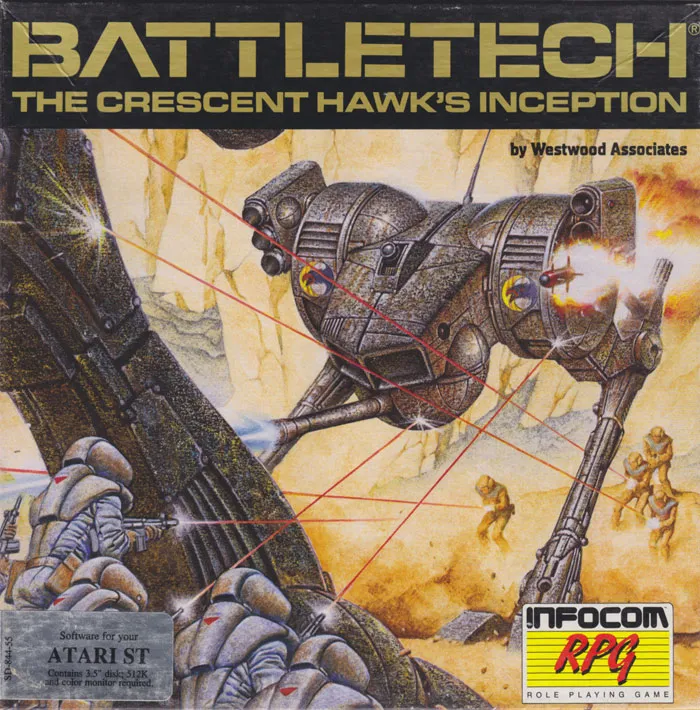 BattleTech: The Crescent Hawk's Inception box art