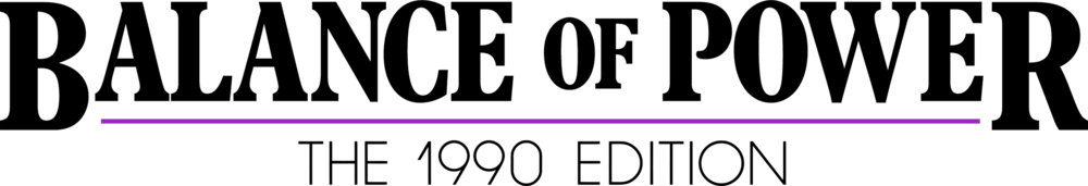 Balance of Power: The 1990 Edition logo