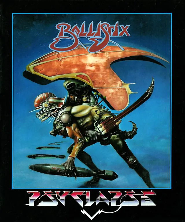 Ballistix cover art for Atari ST