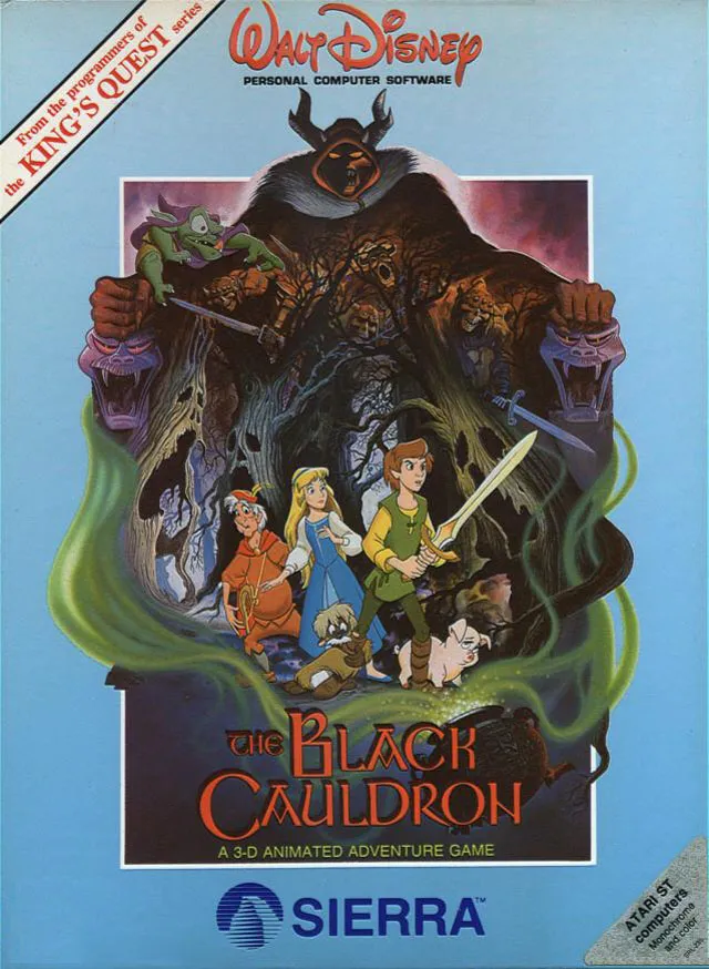 Black Cauldron, The box art