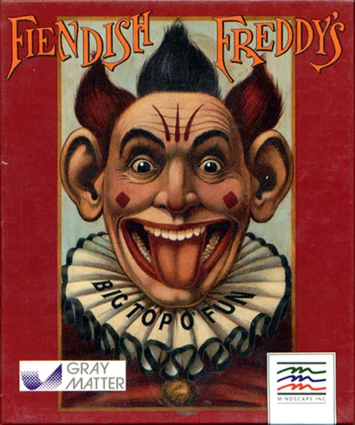 Fiendish Freddy's Big Top 'O Fun box art