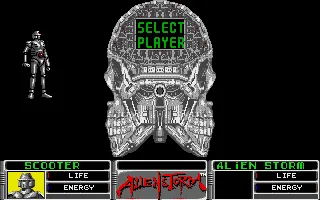 Backdrop artwork for Alien Storm