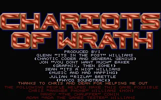 Chariots of Wrath screenshot