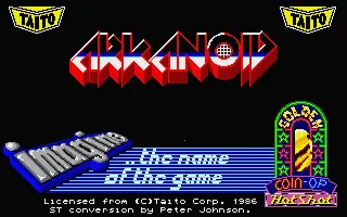 Arkanoid screenshot