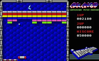 Backdrop artwork for Arkanoid