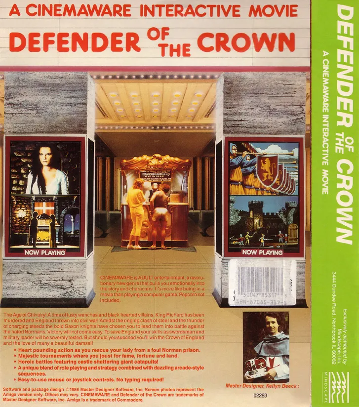 Defender of the Crown box back