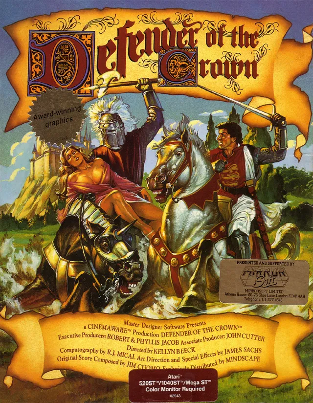 Defender of the Crown box art