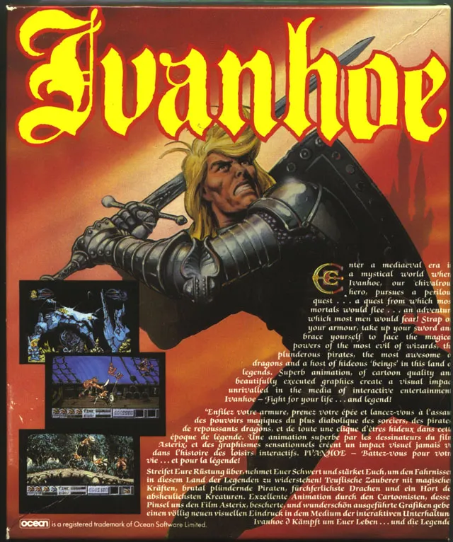 Ivanhoe box back