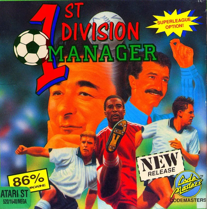 1st Division Manager cover art for Atari ST