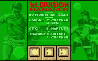 1st Division Manager screenshot