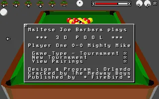 3D Pool screenshot