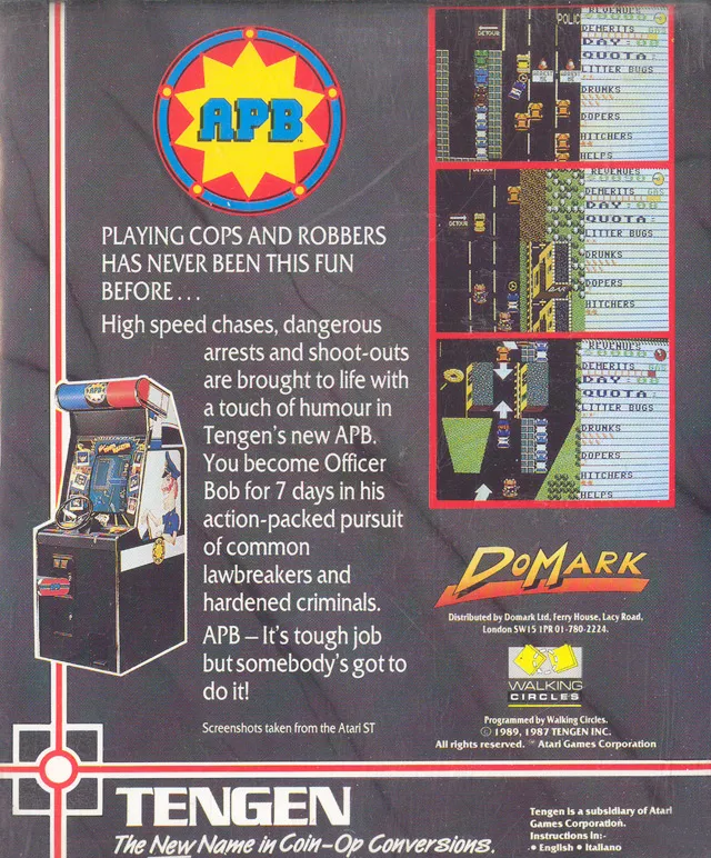 APB box back