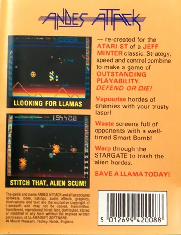 Andes Attack box back