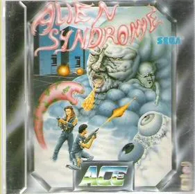 Alien Syndrome cover art for Atari ST