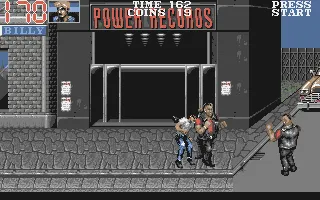Backdrop artwork for Double Dragon 3: The Rosetta Stone